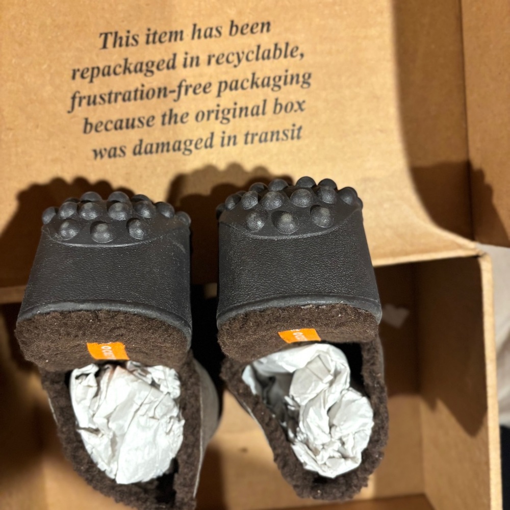 🆕 Rocket Dog ‘Fran’ Brown Nubuck W/ Faux Shearling Clogs 8.5 - Picture 9 of 14